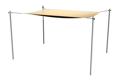 Shade cover for sandpit