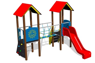 KLASIK tower sets with a fall height of up to 1m
