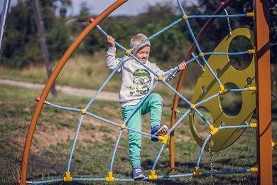 Climbing and balancing elements