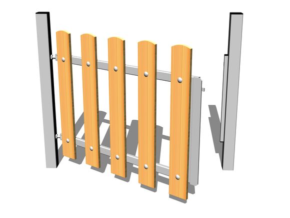 Gate for the fencing BOV0001ZD