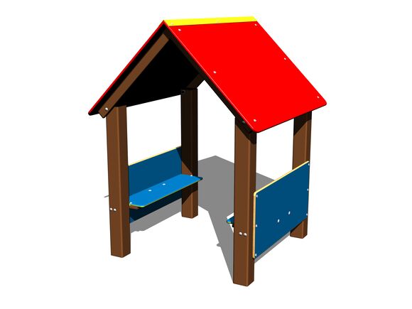 Playhouse DO101KW - brown