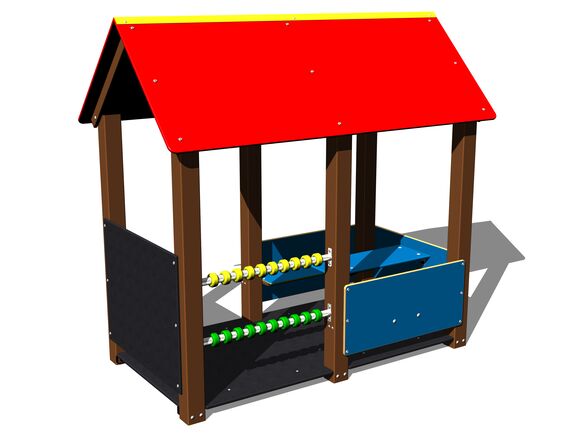 Playhouse DO303KW - brown