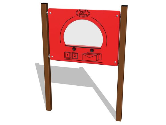 Educational panel EDP6119KW - brown