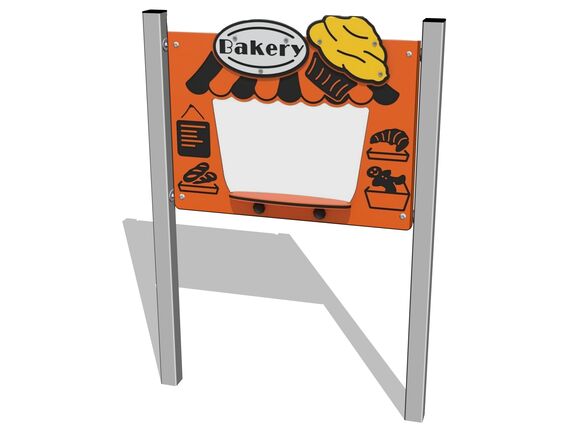 Educational panel EDP6120S - silver