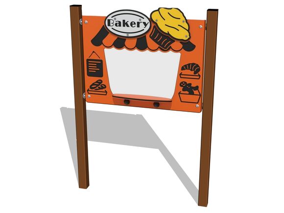 Educational panel EDP6120KW - brown