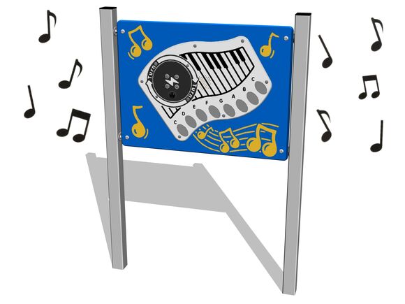 Educational panel EDP6129KS - silver