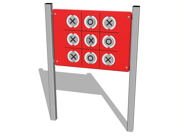 Tic-Tac-Toe - silver