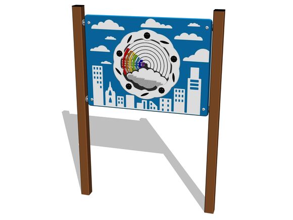 Educational panel EDP6110KW - brown