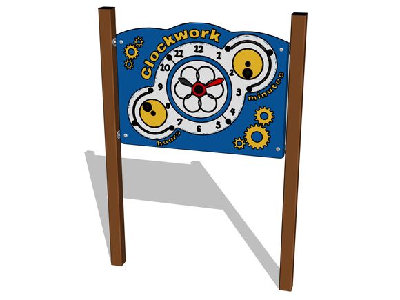 Educational panel EDP6115KW - brown