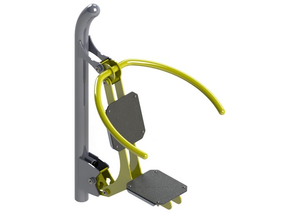 Fitness element FP-001SL Workout machine for shoulders - lime