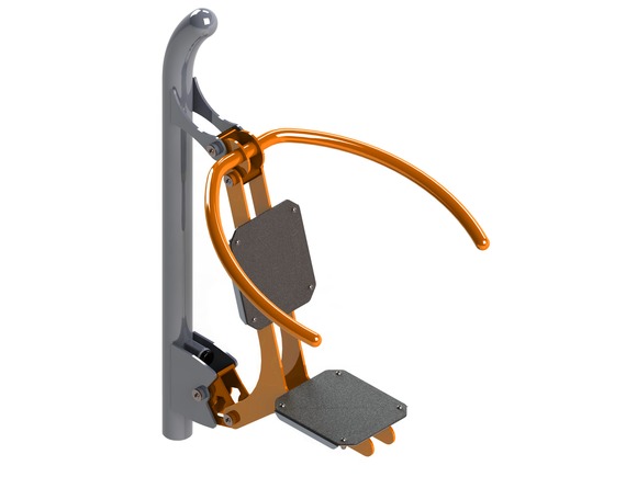 Fitness element FP-001SO Workout machine for shoulders - orange