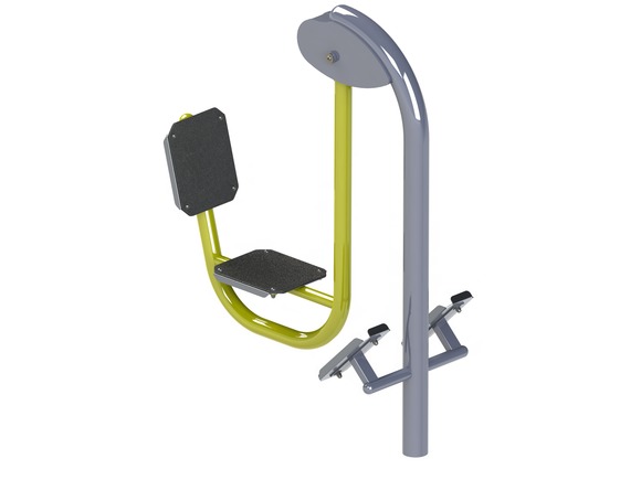 Fitness element FP-007SL Leg workout machine - lime