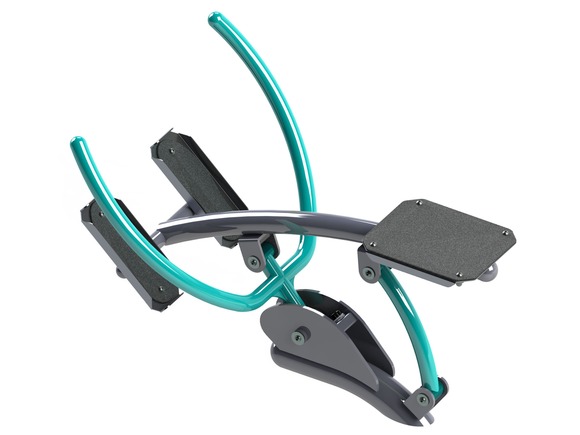 Fitness element FP-009ST Rowing - turquoise