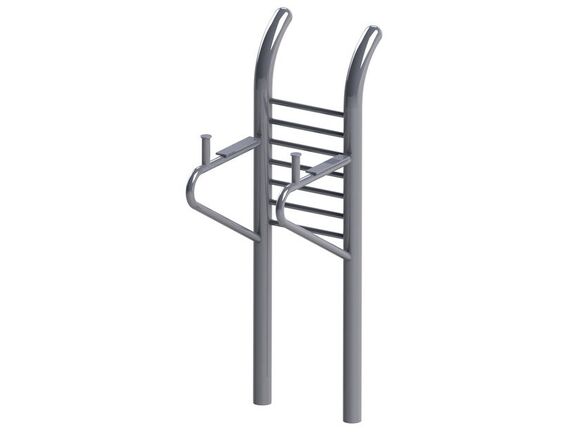 Fitness element FP-026SS Rails