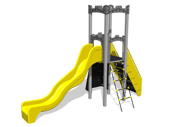 Game set castle UNH1024KS - silver