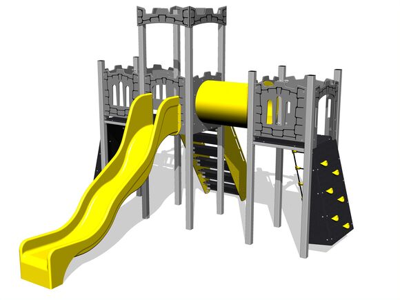 Game set castle UNH3008KS - silver
