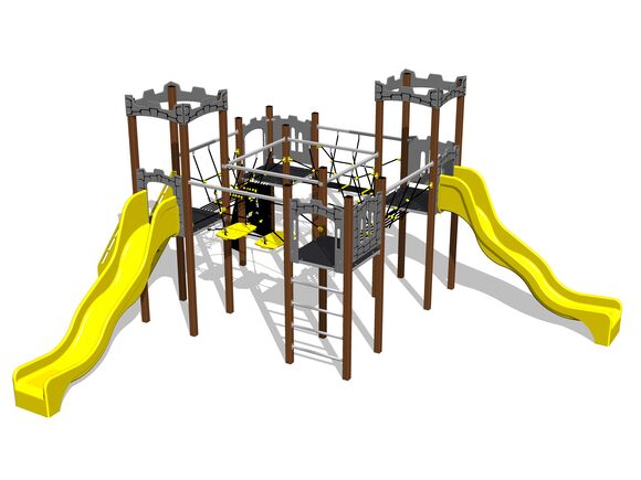Game set castle UNH4010K - metal