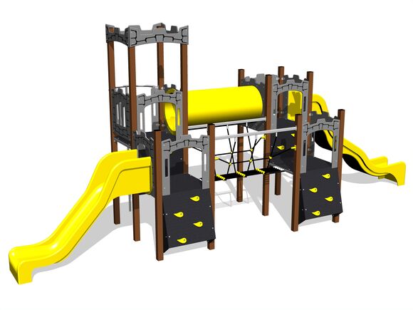 Game set castle UNH4020KW - brown