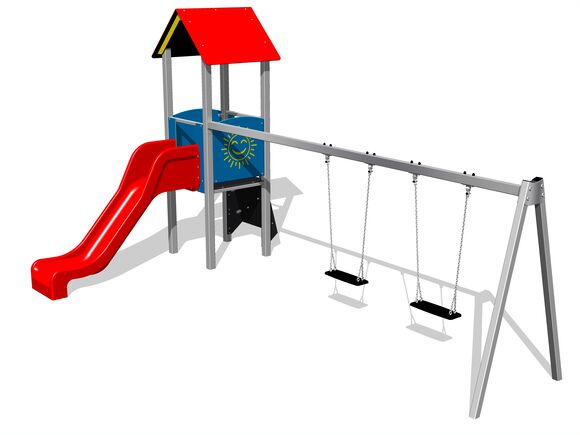 Game set classic UNK1031KS - silver