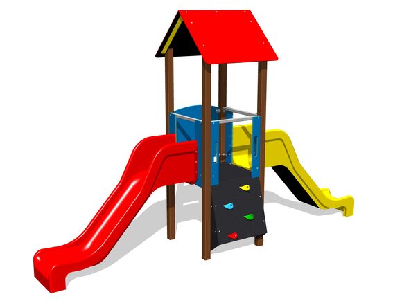 Game set classic UNK1039KW - brown
