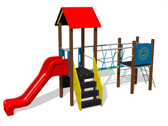 Game set classic UNK2027KW - brown