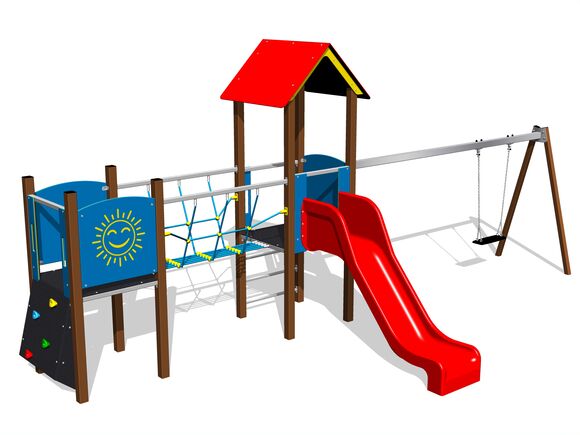 Game set classic UNK2032KW - brown