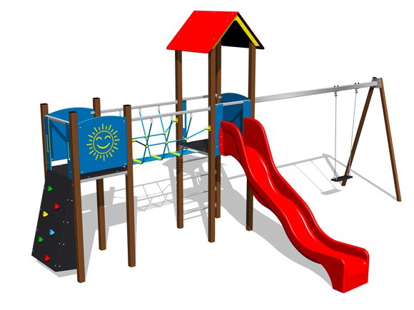 Game set classic UNK2032KW - brown