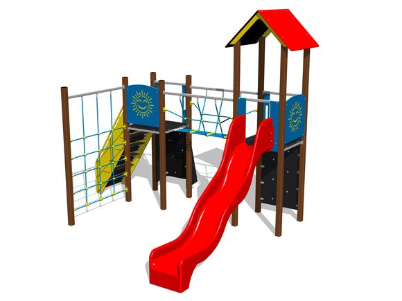 Game set classic UNK2038KW - brown
