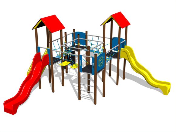 Game set classic UNK4010KW - brown