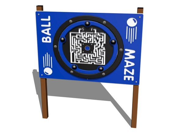 Interactive panel IP103KW - brown