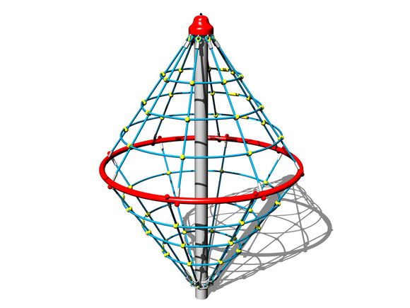 Rope merry-go-round LK0002K - metal