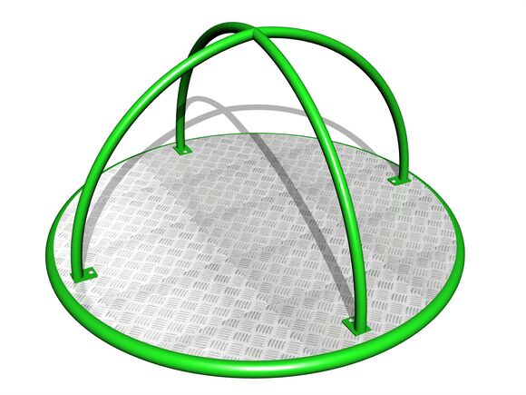 Stand-up merry-go-round KON0005KG (mean 1,25 m) - green