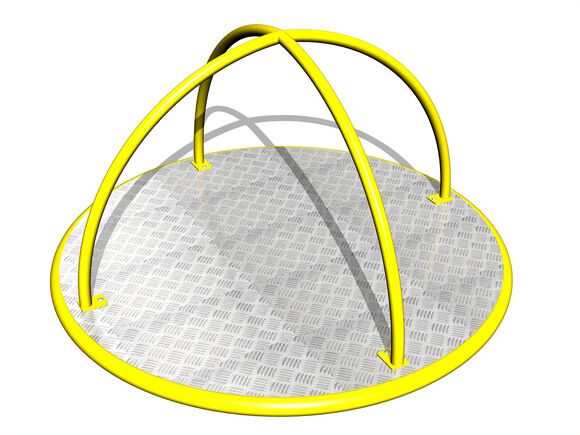 Stand-up merry-go-round KON0005KY (mean 1,25 m) - yellow