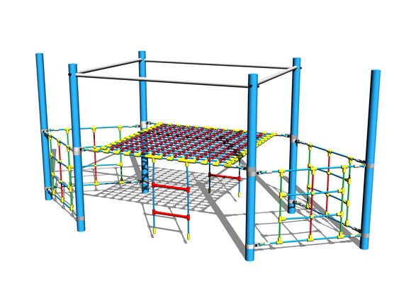 Rope ship LP150KB - blue (f.h. 1 m)