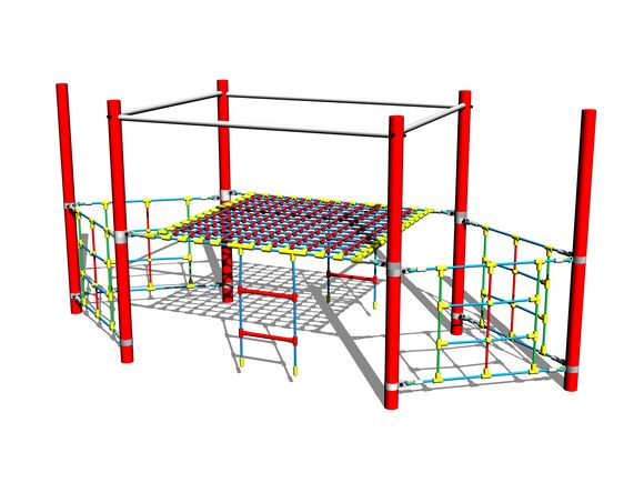 Rope ship LP150KER- red (f.h. 1 m)