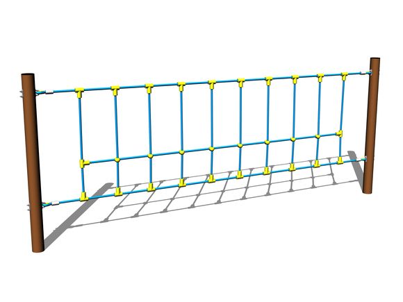 Rope net LP010KW - brown