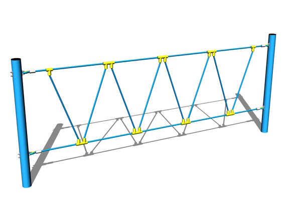 Rope net LP070KB - blue