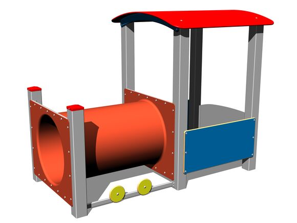 Train engine MA110KS - silver