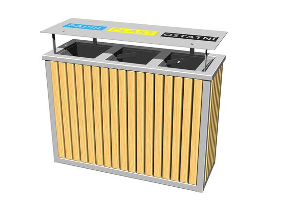 Waste bin for sorted waste OKN0330SD