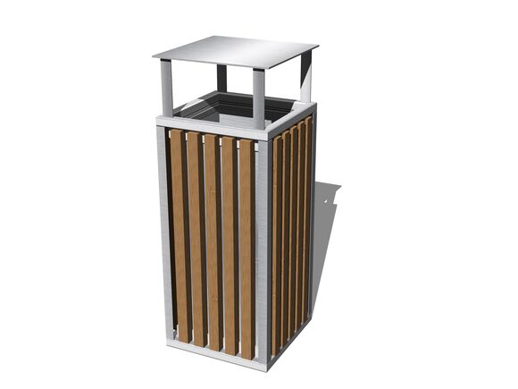 Bin with a roof OKV0010SP