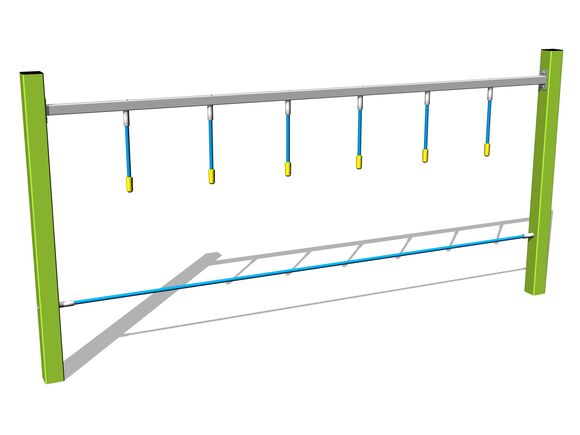 Monkey track Monkey ropes - lime