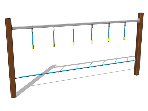 Monkey track Monkey ropes - brown