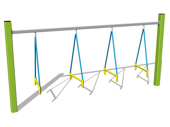 Monkey track Hanger - lime