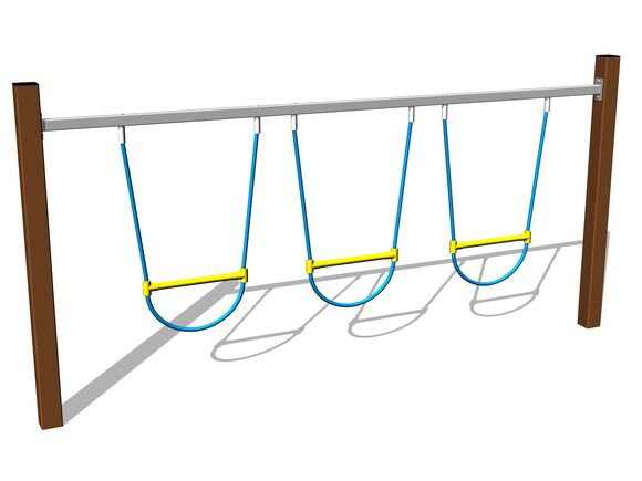 Monkey track Balancing rope snake - brown