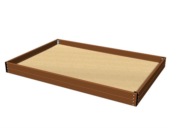 Sandpit 3x2 m - brown