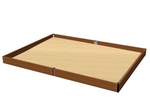 Sandpit 4x3 m - brown
