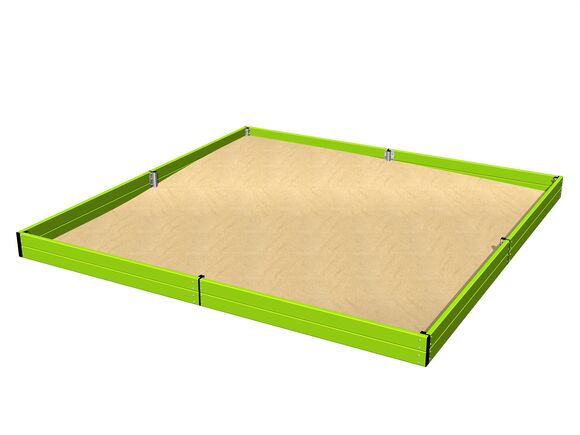 Sandpit 4x4 m - lime