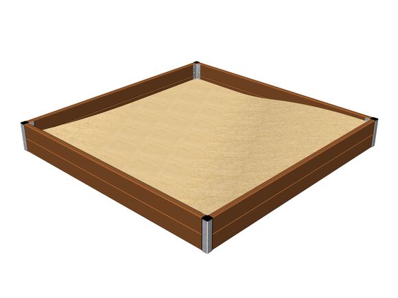 Sandpit 2x2 m PI220KW - brown