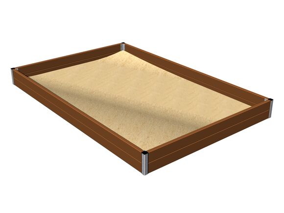 Sandpit 3x2 m PI320KW - brown