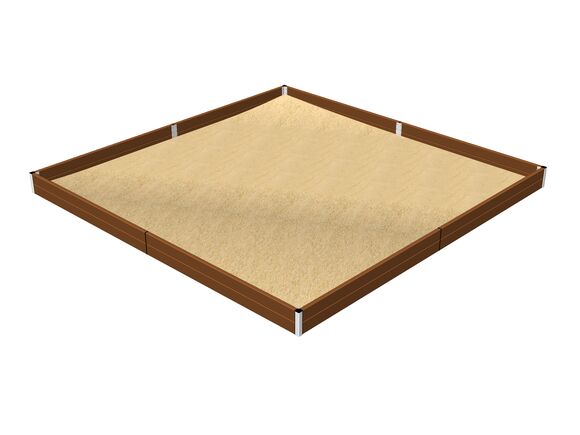 Sandpit 4x4 m PI440KW - brown